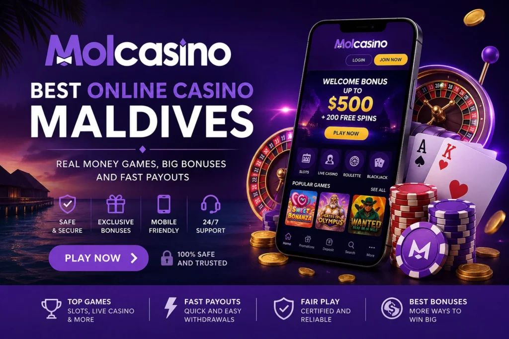 Best Online Casino Maldives – Real Money & Bonuses 2026